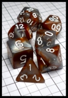Dice : Dice - Dice Sets - Chinese Dice Silver and Bronze Swirl with White - eBay Jun 2016